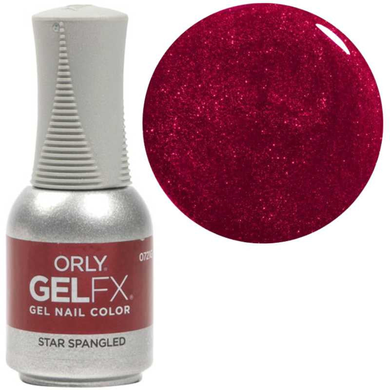 Orly, Gelfx, Strălucire, Ojă semipermanentă, Star Spangled, 18 ml
