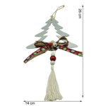 Ornament brad, Flippy, Brad, Argintiu, Lucios, 14*26CM, Acril, Interior/ Exterior