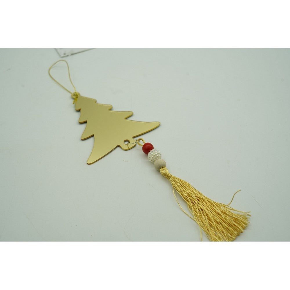 Ornament brad, Flippy, Brad, Auriu, Lucios, 8*23CM, Acril, Interior/ Exterior
