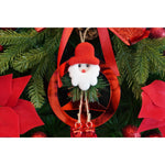 Ornament brad, Flippy, Brad cu clopotei, Rosu, Lucios, 15*20CM, Acril, Interior/ Exterior