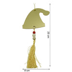 Ornament brad, Flippy, Caciulita, Auriu, Lucios, 8*25CM, Acril, Interior/ Exterior