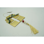 Ornament brad, Flippy, Cadou, Auriu, Lucios, 16*28CM, Acril, Interior/ Exterior