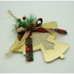 Ornament brad, Flippy, Clopotei, Auriu, Lucios, 16*17CM, Acril, Interior/ Exterior