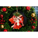 Ornament brad, Flippy, Clopotei, Rosu, Lucios, 15*15CM, Acril, Interior/ Exterior