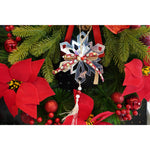 Ornament brad, Flippy, Fulg de nea, Argintiu, Lucios, 14*26CM, Acril, Interior/ Exterior