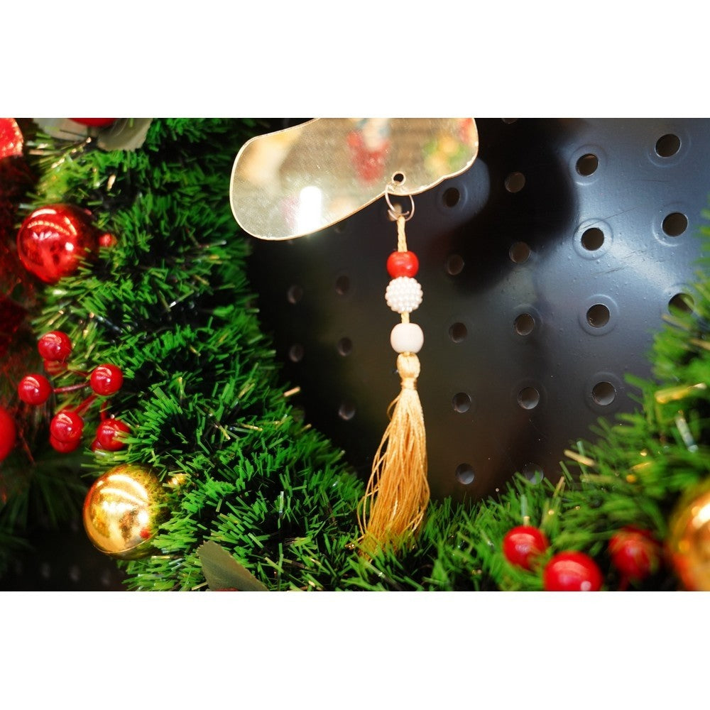 Ornament brad, Flippy, Gheata, Auriu, Lucios, 10*25CM, Acril, Interior/ Exterior