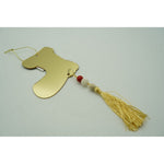 Ornament brad, Flippy, Gheata, Auriu, Lucios, 10*25CM, Acril, Interior/ Exterior