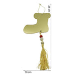 Ornament brad, Flippy, Gheata, Auriu, Lucios, 10*25CM, Acril, Interior/ Exterior