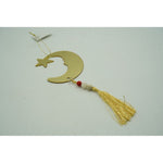 Ornament brad, Flippy, Luna, Auriu, Lucios, 10*25CM, Acril, Interior/ Exterior
