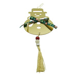 Ornament brad, Flippy, Om de zapada, Auriu, Lucios, 14*30CM, Acril, Interior/ Exterior