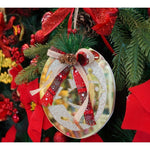 Ornament brad, Flippy, Pasare, Auriu, Lucios, 17*17CM, Acril, Interior/ Exterior