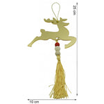 Ornament brad, Flippy, Ren, Auriu, Lucios, 10*25CM, Acril, Interior/ Exterior