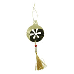 Ornament brad, Flippy, Rotund, Auriu, Lucios, 10*23CM, Acril, Interior/ Exterior