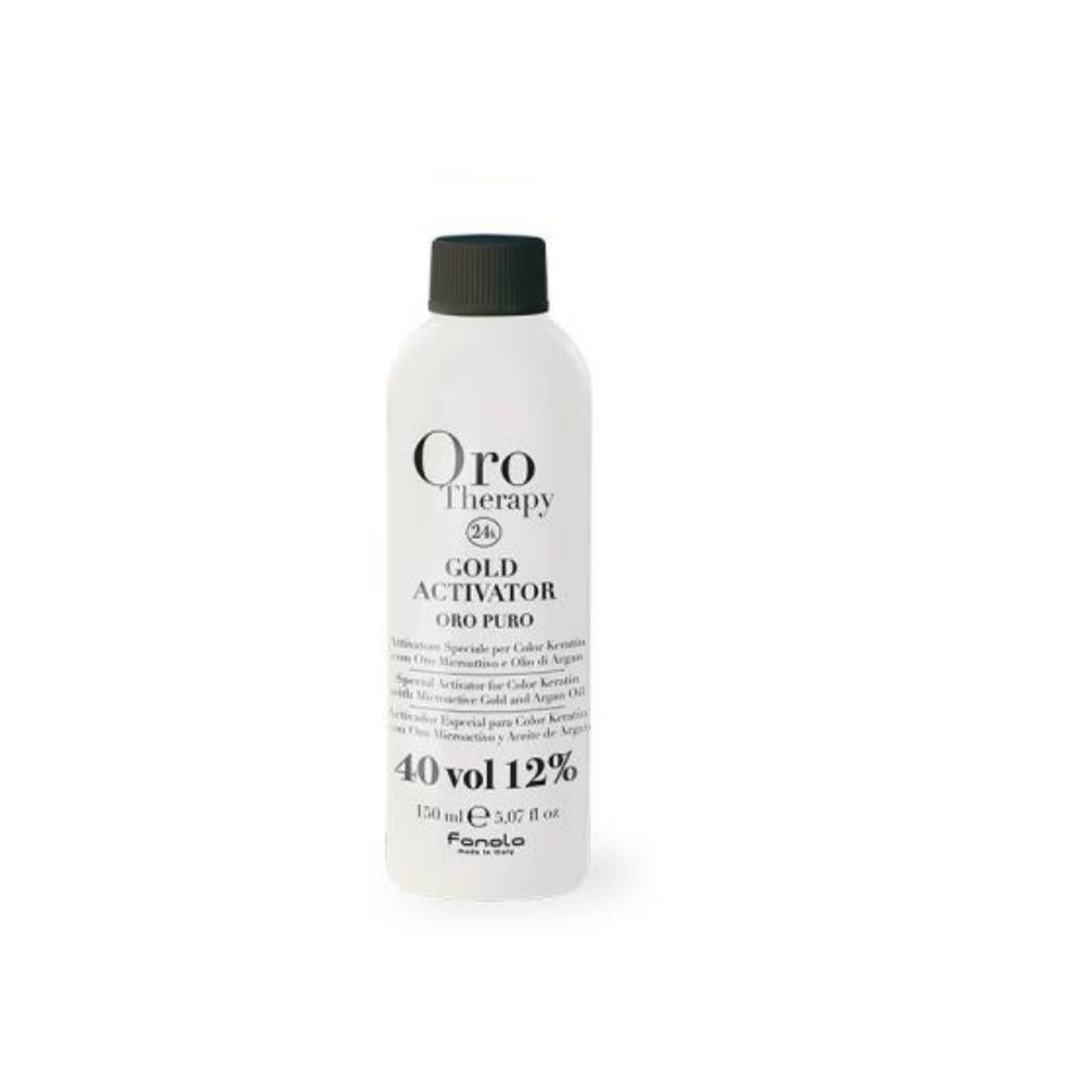 Oro Therapy,  Gold, Loțiune oxidantă pentru păr, 12%, 40 vol, 150 ml - Olmarkt