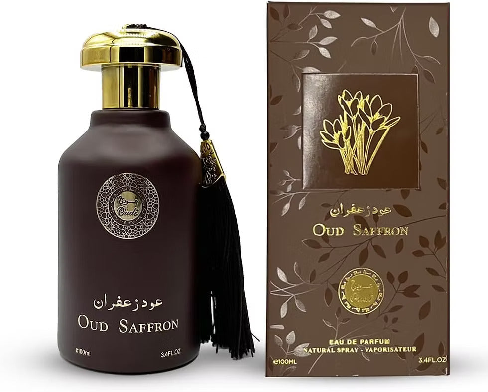 Oudi, Oud Safron, Apă de parfum, Unisex, 100 ml