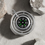 Fidget Spinner Busola Palm, Flippy, Tip Giroscop Rotativ, Model Pandativ / Breloc, Antistress, Aliaj Zinc, 48x42x12 mm,