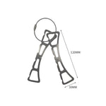 Suport pentru Gatit la Abur, Flippy, din Otel Inoxidabil, 12 x 3 cm, Argintiu