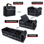 Organizator Auto pentru Portbagaj, Flippy, Model Pliabil, din Panza, cu Geanta Termoizolanta Detasabila, 3