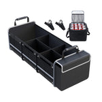 Organizator Auto pentru Portbagaj, Flippy, Model Pliabil, din Panza, cu Geanta Termoizolanta Detasabila, 3
