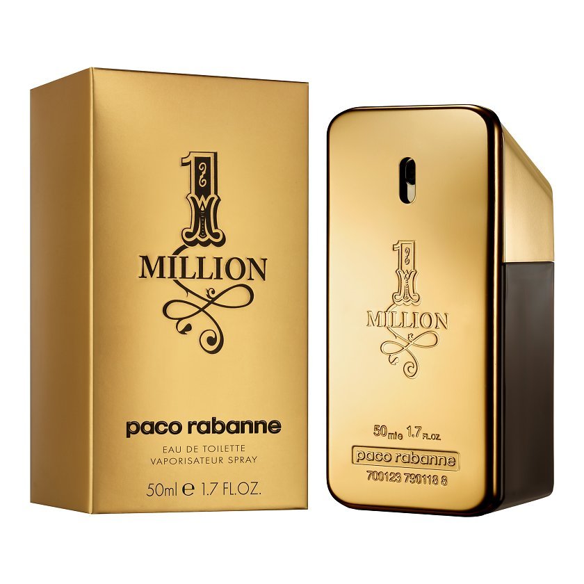 Paco Rabanne, 1 Million, Apă de toaletă, Pentru bărbați, 50 ml
