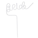 Pai de Plastic, Flippy, Model Bride, Tematica Nunta, Diametru 0.5 cm, Alb