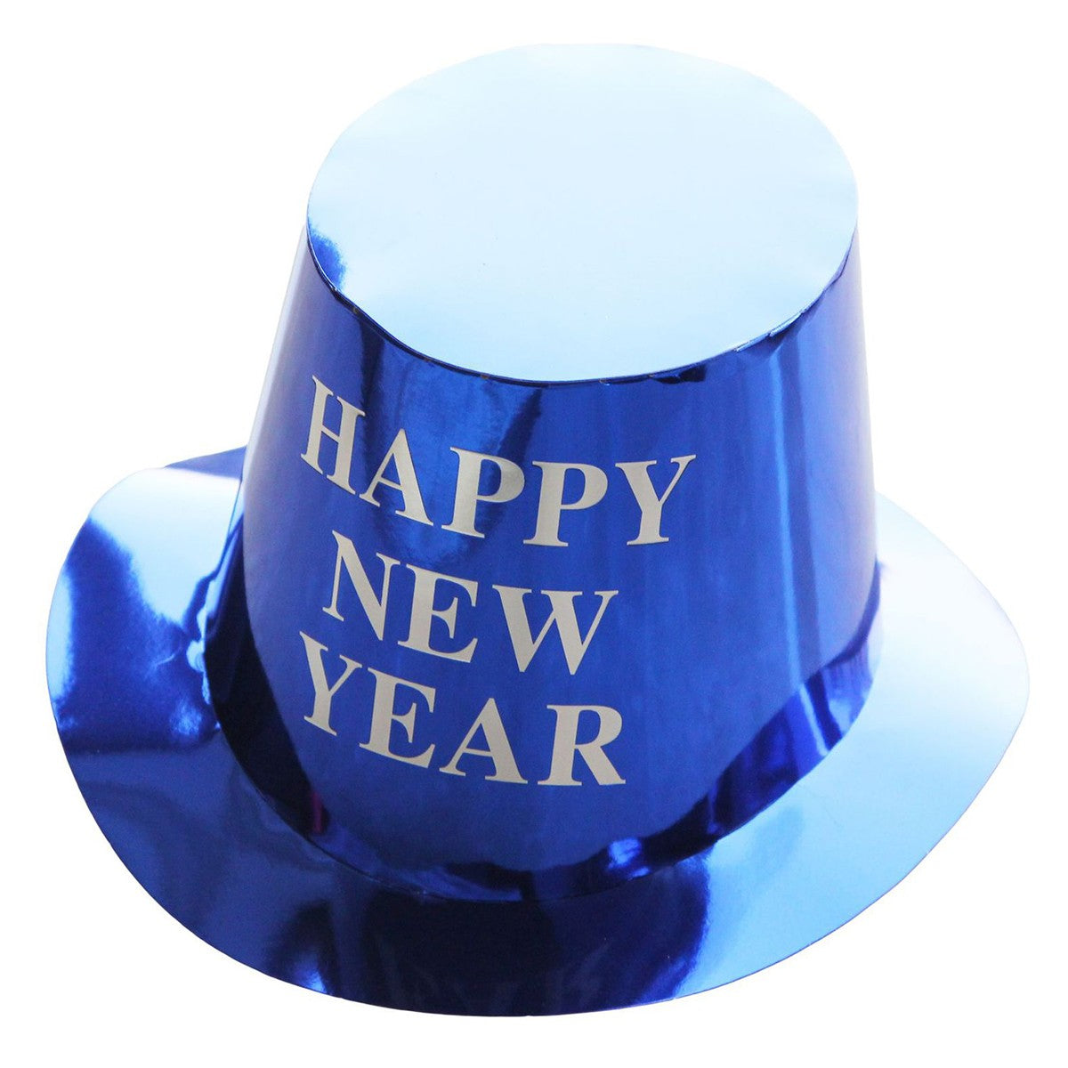 Palarie Happy New Year pentru Revelion, Flippy, Palarie Festiva de Anul Nou, Palarie Magica din Hartie, 29 x 25 x 15.5