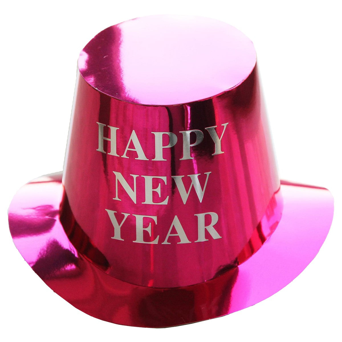 Palarie Happy New Year pentru Revelion, Flippy, Palarie Festiva de Anul Nou, Palarie Magica din Hartie, 29 x 25 x 15.5