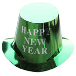 Palarie Happy New Year pentru Revelion, Flippy, Palarie Festiva de Anul Nou, Palarie Magica din Hartie, 29 x 25 x 15.5