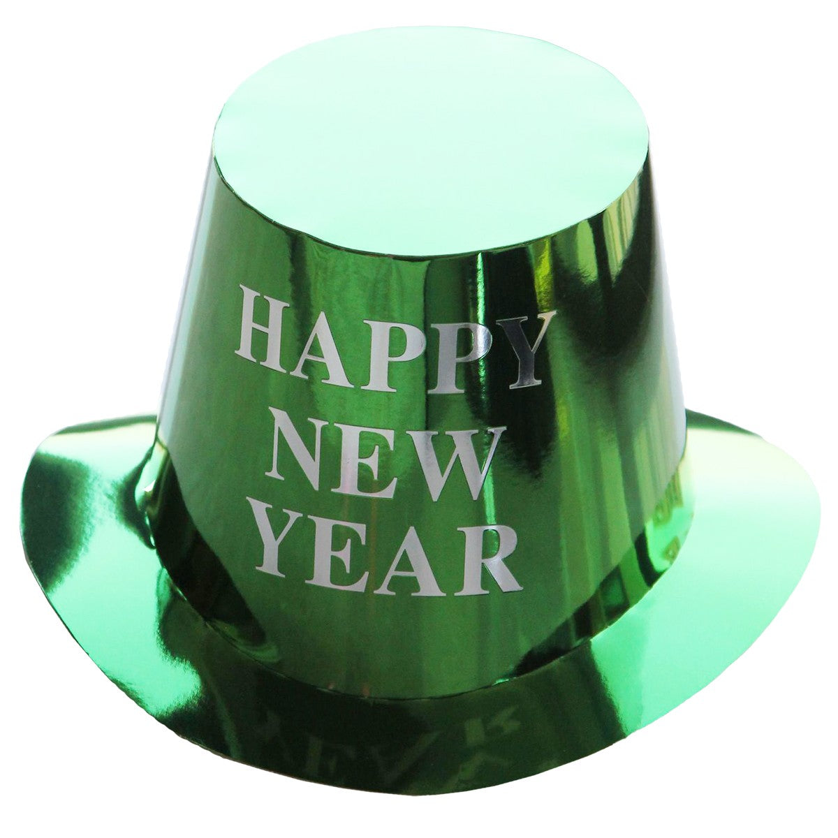 Palarie Happy New Year pentru Revelion, Flippy, Palarie Festiva de Anul Nou, Palarie Magica din Hartie, 29 x 25 x 15.5