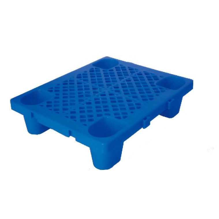 Palet de Transport, Flippy, 60 x 40 x 12 cm, din Plastic durabil, Palet pentru Stivuitor in Depozit, Rezistent la