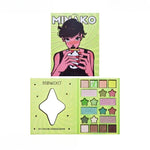 Paleta de Machiaj, KEVIN&amp;COCO, 20 Culori Green Girl, Fard de Pleoape si Blush, Verde