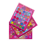 Trusa de Machiaj, KEVIN & COCO, Mean Girl Heart, Fard de Pleoape, Iluminator, Blush Cremos, 96 culori, 21 x 15.7 x 2.4
