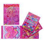 Trusa de Machiaj, KEVIN & COCO, Mean Girl Heart, Fard de Pleoape, Iluminator, Blush Cremos, 96 culori, 21 x 15.7 x 2.4