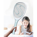 Paleta Electrica pentru Tantari, Muste sau Insecte LED, Flippy, Reincarcabila, Incarcare USB, Plastic, Casa si Gradina,
