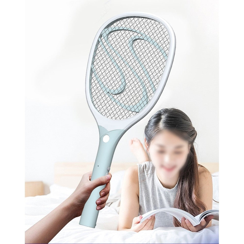 Paleta Electrica pentru Tantari, Muste sau Insecte LED, Flippy, Reincarcabila, Incarcare USB, Plastic, Casa si Gradina,