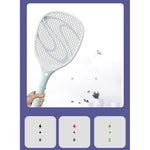 Paleta Electrica pentru Tantari, Muste sau Insecte LED, Flippy, Reincarcabila, Incarcare USB, Plastic, Casa si Gradina,