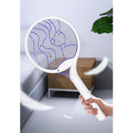 Paleta Electrica pentru Tantari, Muste si Tantari 2in1, Flippy, Reincarcabila, Incarcare USB, 2600V, Plastic, Casa si