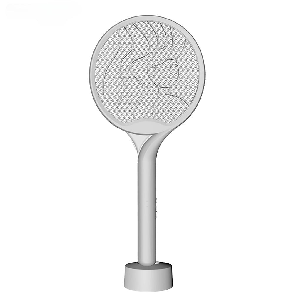 Paleta Electrica pentru Tantari, Muste si Tantari 2in1, Flippy, Reincarcabila, Incarcare USB, 2600V, Plastic, Casa si