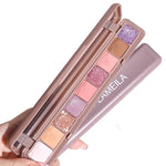 Paleta Farduri Flippy, 9 Culori, Farduri Mate si Sidefate, Rezistenta la Apa, Oglinda, 10 g, 9 x 3 x 2 cm, Valabilitate
