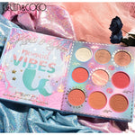 Paleta farduri Kevin&Coco, 69 nuante, blush, iluminator, conturing, deschidere tip carte, 18.6 x 16.5 cm, 97 g,