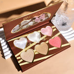 Paleta Iluminatoare, Flippy, 6 Nuante, Be Mine, Culori Calde, Dreptunghiulara, 140 g, Valabilitate 24 Luni,