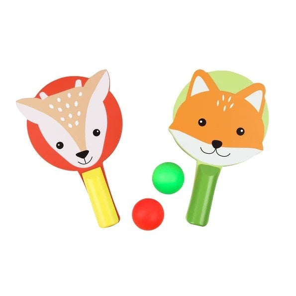 Palete din Lemn - Vulpea si Caprioara, Orange Tree Toys