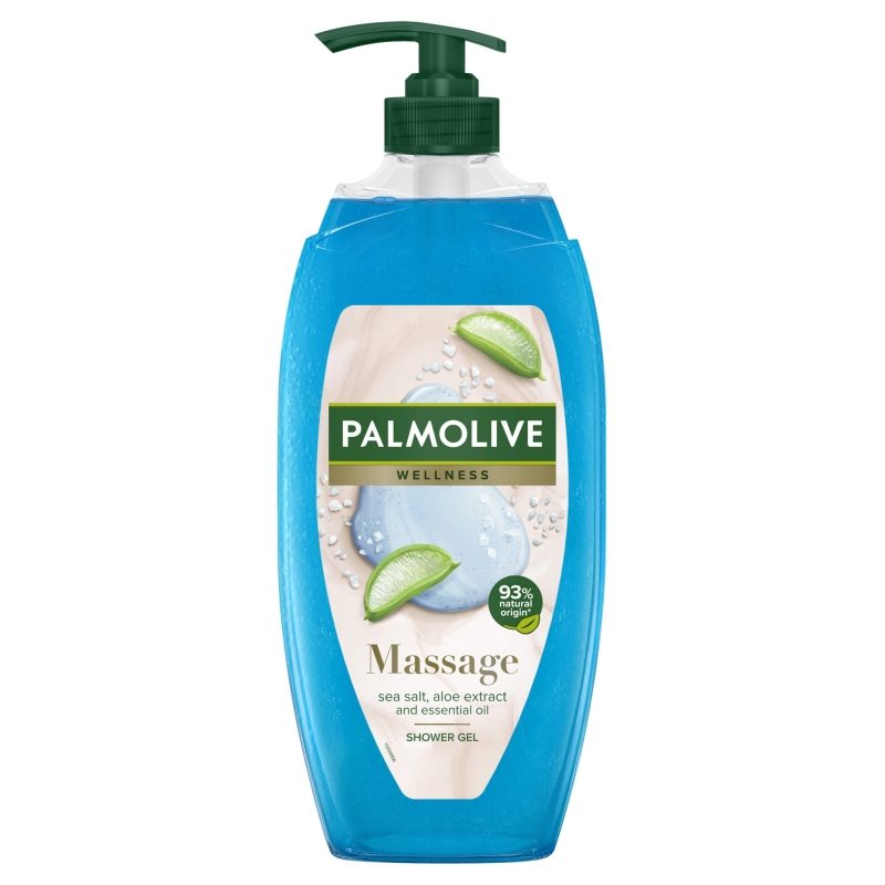 Gel de Dus, PALMOLIVE, Pompita Massage Aloe, 750 ml