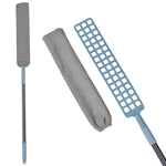 Pamatuf pentru Curatat Praful, Flippy, Model Slim pentru Zone Greu Accesibile, Maner Extensibil, Laveta Microfibra