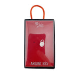 Pandativ din Argint 925, Jolie Silver, pentru Dama, Model Banut cu Cristale de Zirconiu Cubic, 0.61 g, Design Fin si