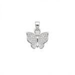 Pandativ din Argint 925, Jolie Silver, pentru Dama, Model Fluturas Minizirconii, 0.7 g, Design Fin si Elegant, Argintiu