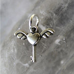 Pandantiv din Argint 925 Jolie Silver, Model Cheita cu Aripi, 13 x 17 mm, 1.1 g
