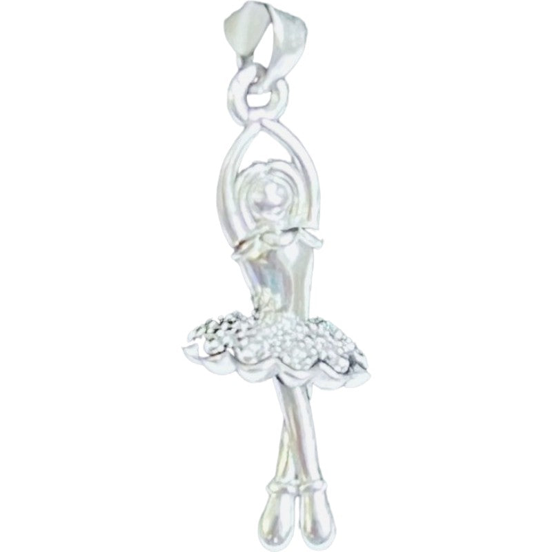 Pandantiv, Jolie Silver, Argint 925, Model Balerina Delicata, 25 x 8 mm, 1.7 g