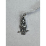 Pandantiv, Jolie Silver, Argint 925, Model Bufnita Pe Creanga, 1.6 g, 2 x 1 cm