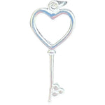 Pandantiv, Jolie Silver, Argint 925, Model Cheie, 35 x 11 mm, 0.9 g